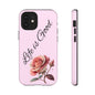 Roses & Positivity Phone Case - Floral Design, Life is Good, Tough Cases for Everyday Wear, Gift for Friends, Mother's Day, Spring [...]