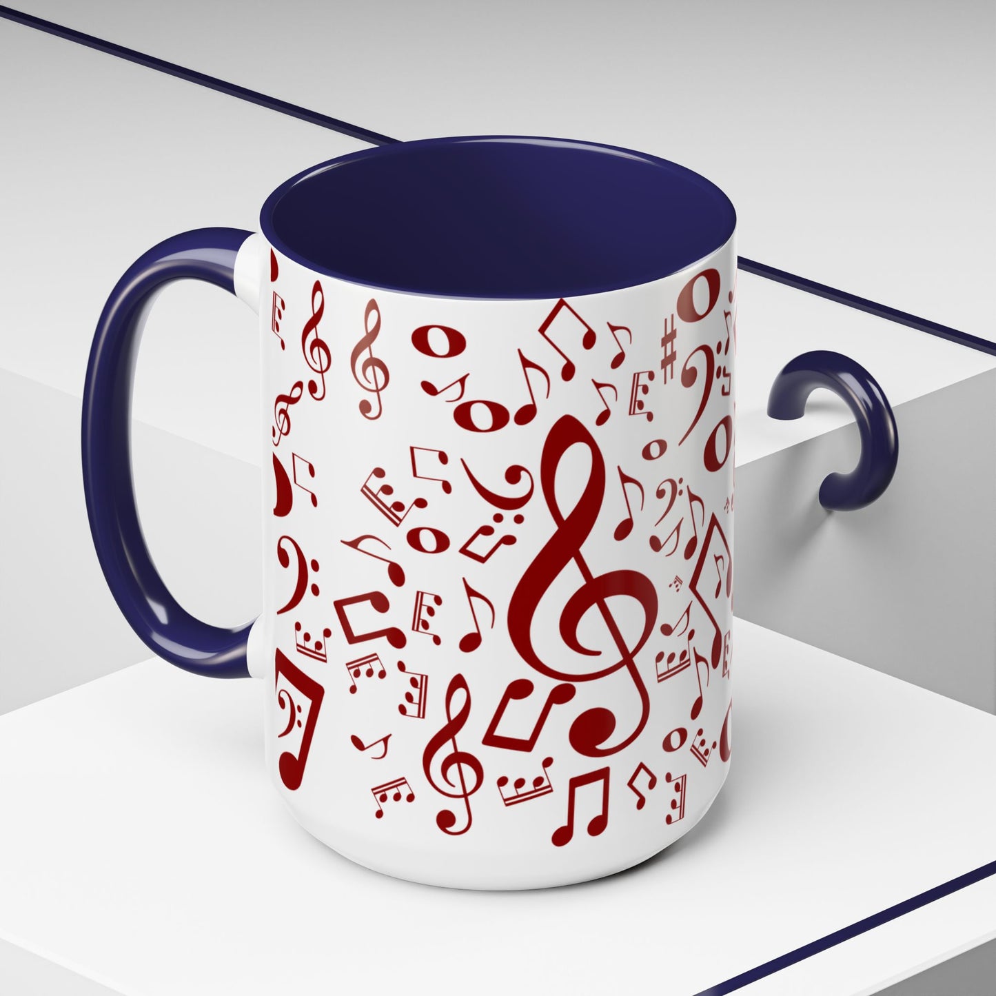 Musical Accent Mug - Perfect for Music Lovers, Gifts for Musicians, Coffee Lover's Essential, Singing Inspiration, Music-Themed [...]