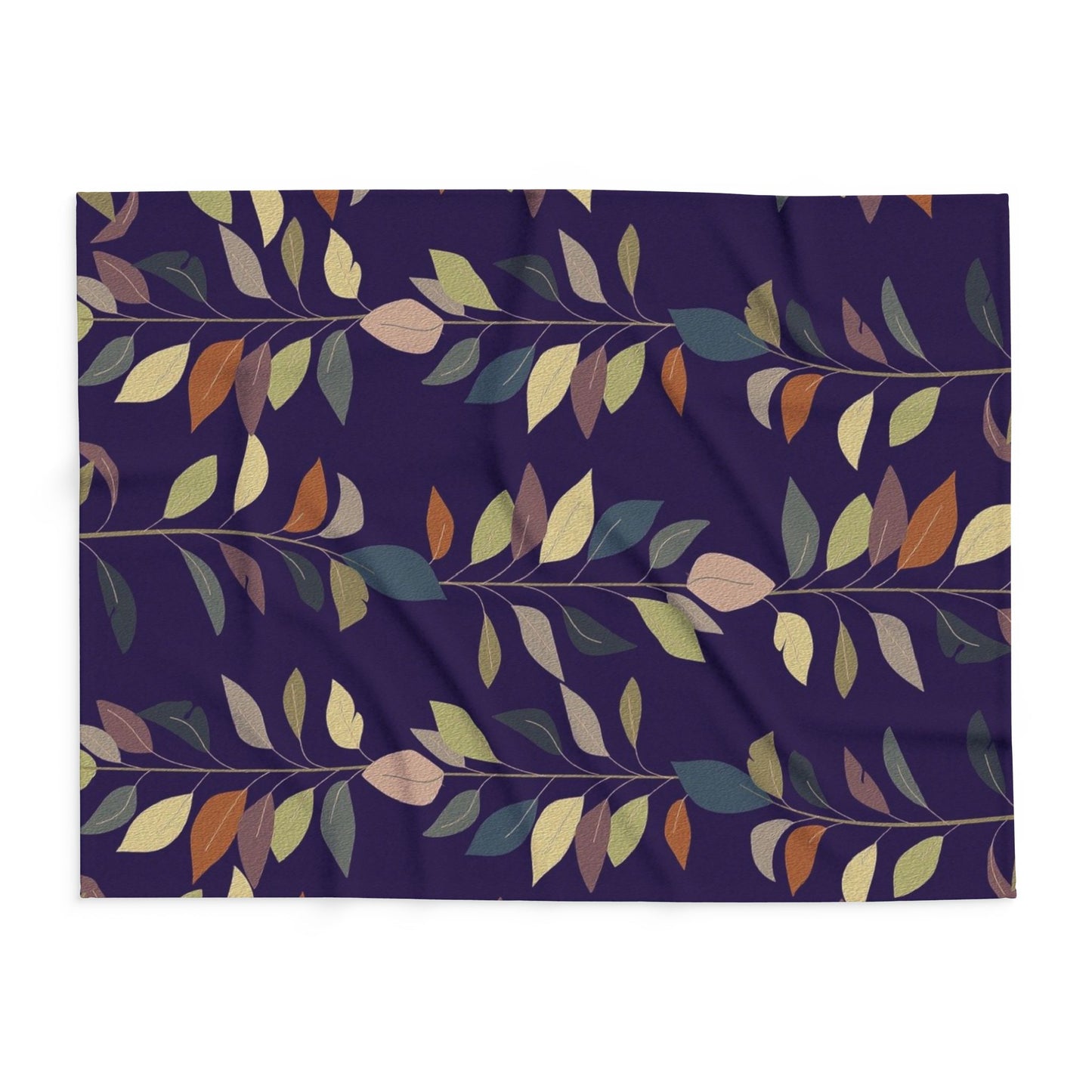 Cozy Floral Arctic Fleece Blanket | Perfect for Home Decor, Gift for Her, Warm Throw Blanket, Autumn Vibes, Snuggle Up