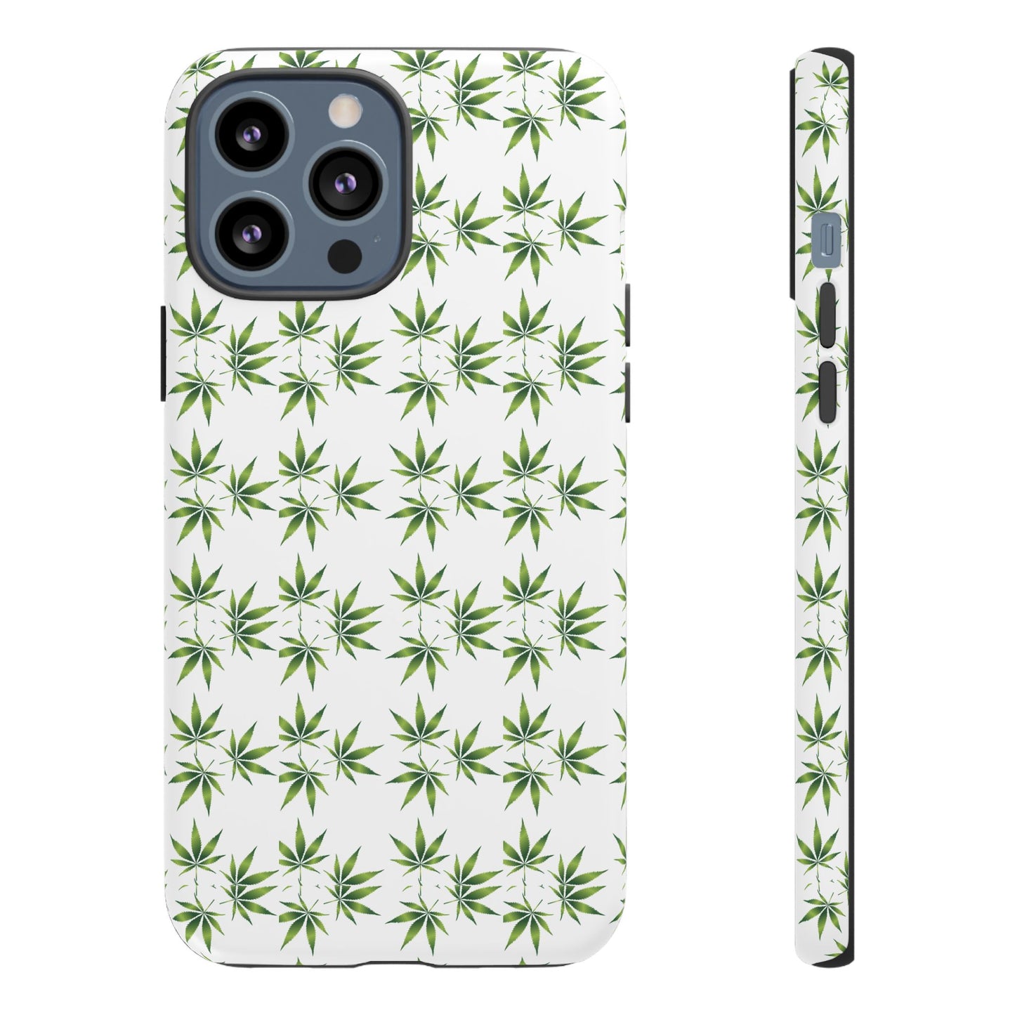 Stylish Phone Case with Cannabis Leaf Design, Durable Phone Cover, Gift for Stoner Friends, Unique Phone Accessory, Nature-Inspired Design