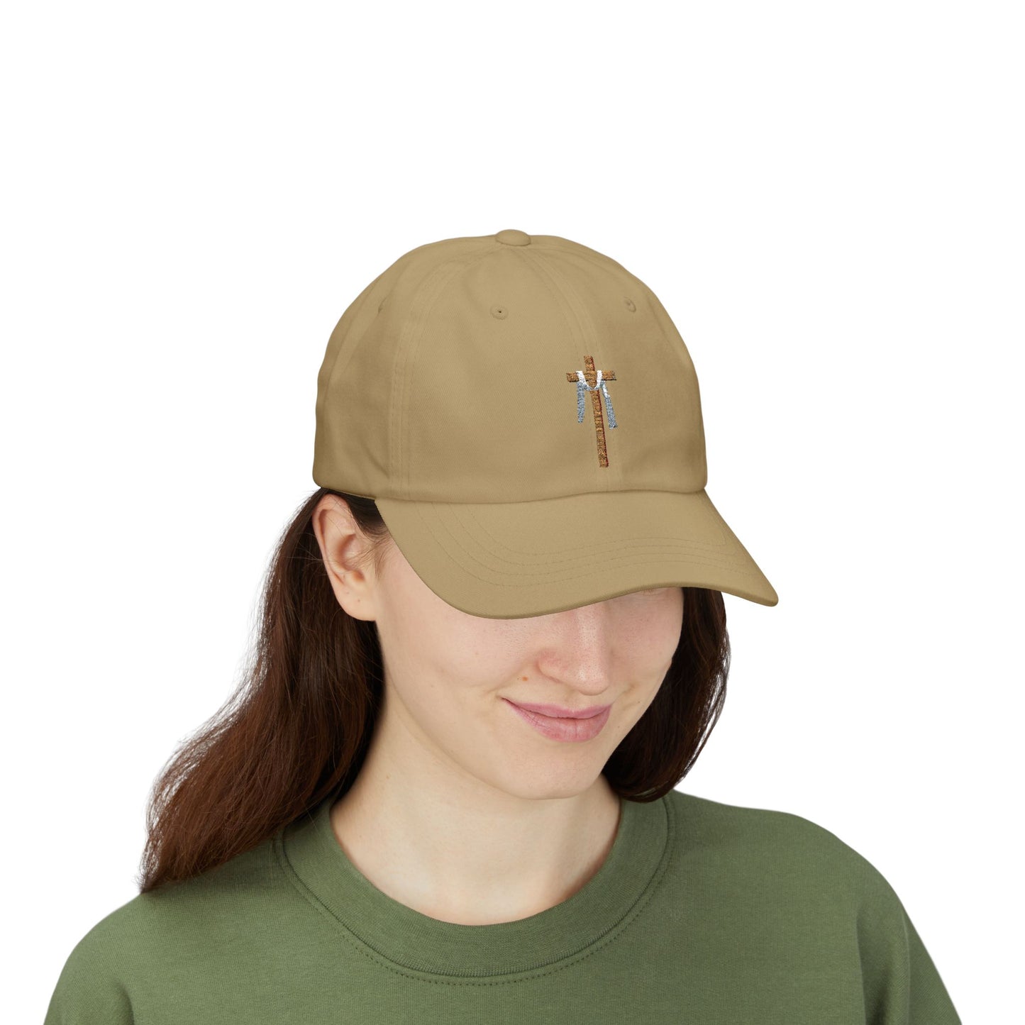 White Embroidered Classic Dad Cap - Casual Vintage Style, Perfect Gift for Father's Day, Summer Outings, Everyday Wear, Trendy Accessory