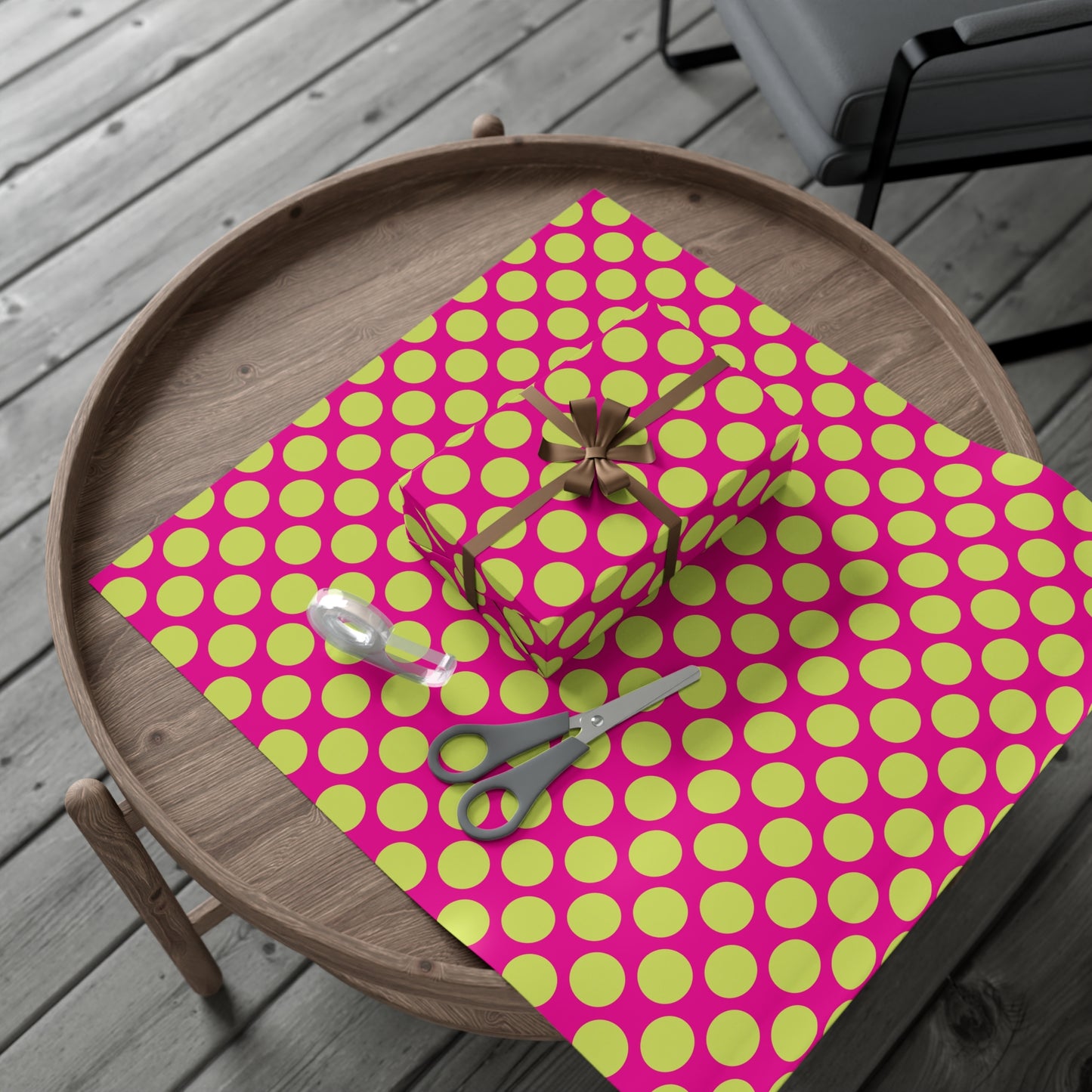 Vibrant Gift Wrap Papers with Polka Dots - Holiday & Party Wrapping, Decorative Crafting, Eco-Friendly Gift Packaging, Birthday, Wedding