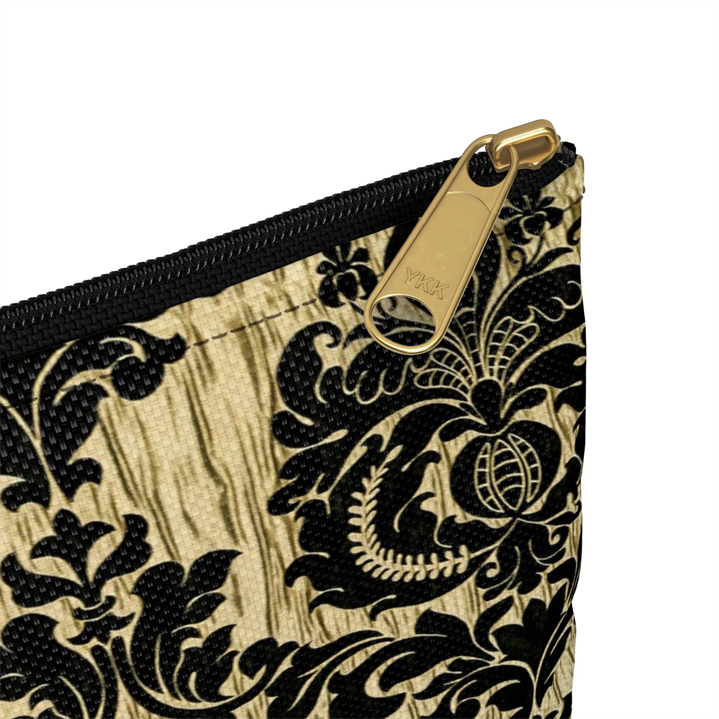 Elegant Gothic Accessory Pouch, Stylish Travel Bag, Makeup Organizer