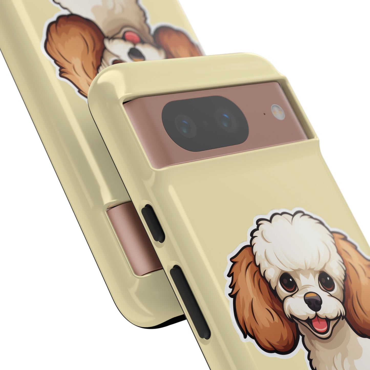 Cute Dog Phone Case, Pet Lover Gift, Custom Phone Cover, Cartoon Dog Case, Durable Phone Accessory