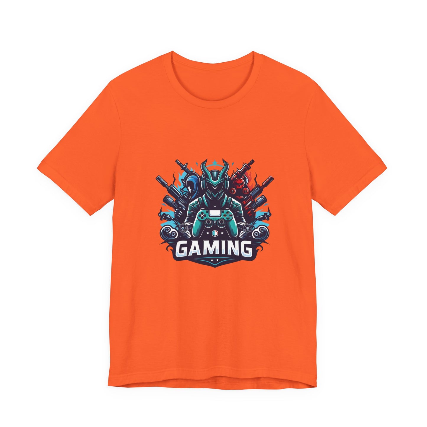 Gaming Controller Emblem Tee — Esports Gamer Graphic T-Shirt