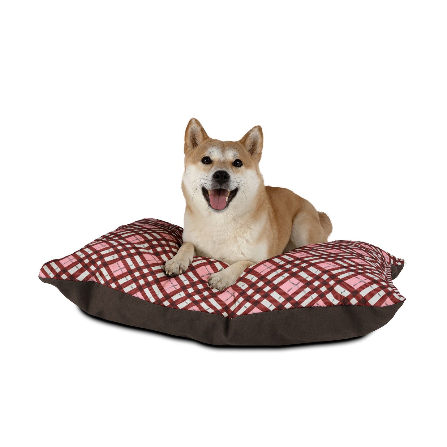 Comfort Plaid Pet Bed for Cozy Pups, Dog Bed, Cat Bed, Puppy Blanket, Pet Accessories, Holiday Gifts for Pet Lovers