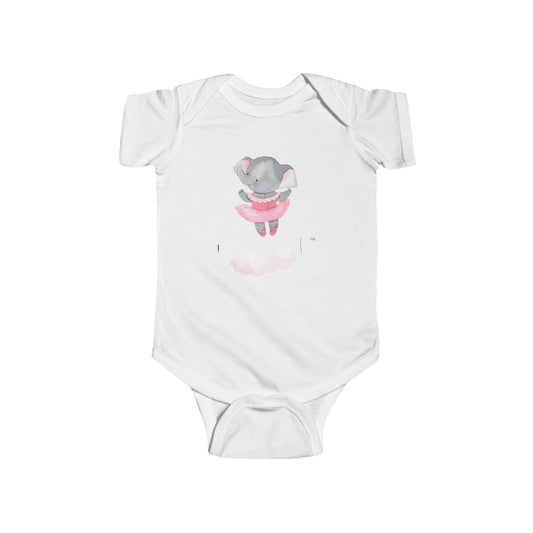 Cute Elephant Baby Bodysuit, Adorable Infant Outfit, Newborn Gift, Baby Shower present, Toddler Clothing, Fun Baby Clothes