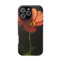 Poppy Bloom Magnetic Impact Phone Case — Slim Protective Floral Design