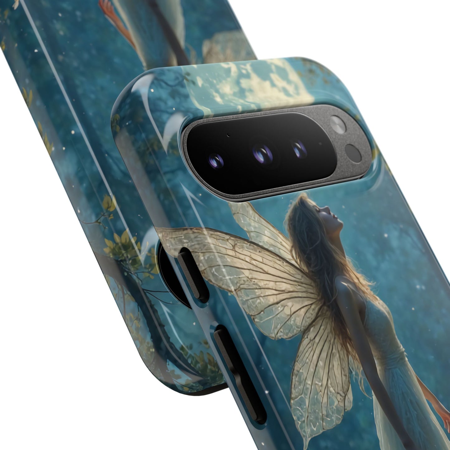Fairy Moon Phone Case | Tough Cases for Nature Lovers, Fantasy Gift, Boho Phone Accessory, Ethereal Aesthetic, Magical Design