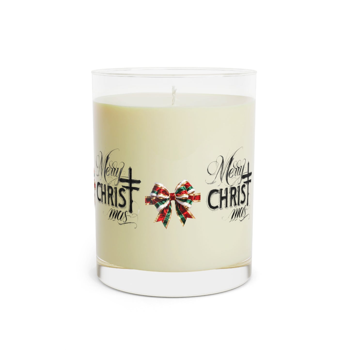 Christmas Scented Candle - Merry Christmas Decor, Holiday Gift, Aromatherapy, Home Fragrance, Festive Ambiance