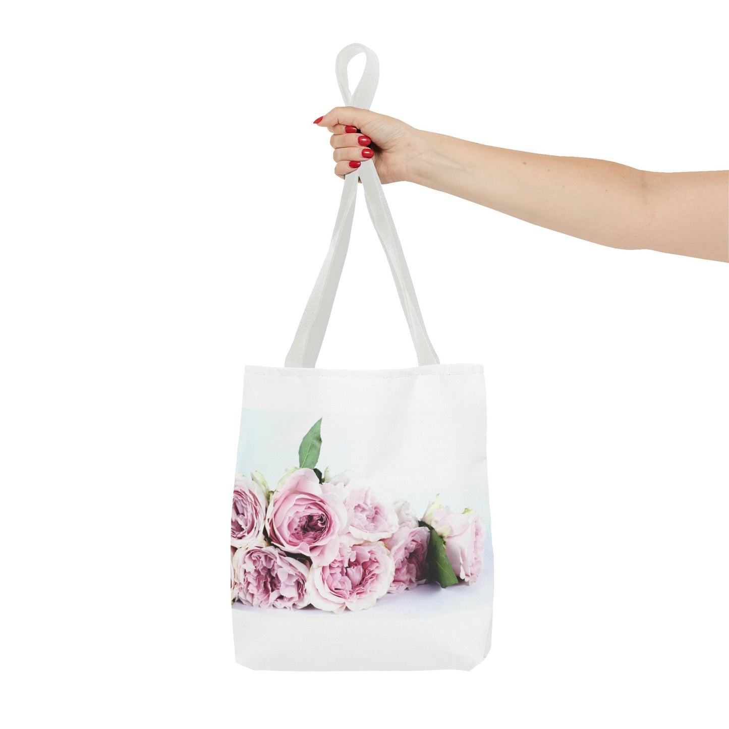 Floral Tote Bag, Elegant Rose Design