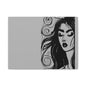 Gothic Woman Portrait Canvas Art — Matte Stretched Wall Decor