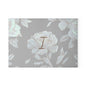 Personalized Floral Glass Cutting Board, Custom Kitchen Decor, Gift for Her, Wedding Gift, Housewarming Present