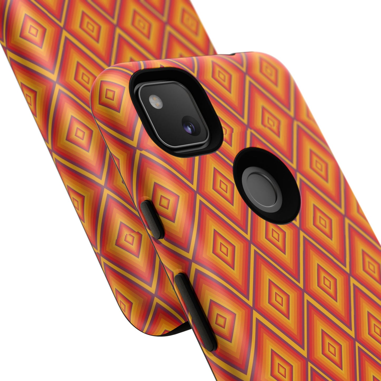 Geometric Phone Case, Tough Cases for Protection, Stylish Smartphone Cover, Vibrant Patterned Phone Accessory, Unique Gift Idea, [...]