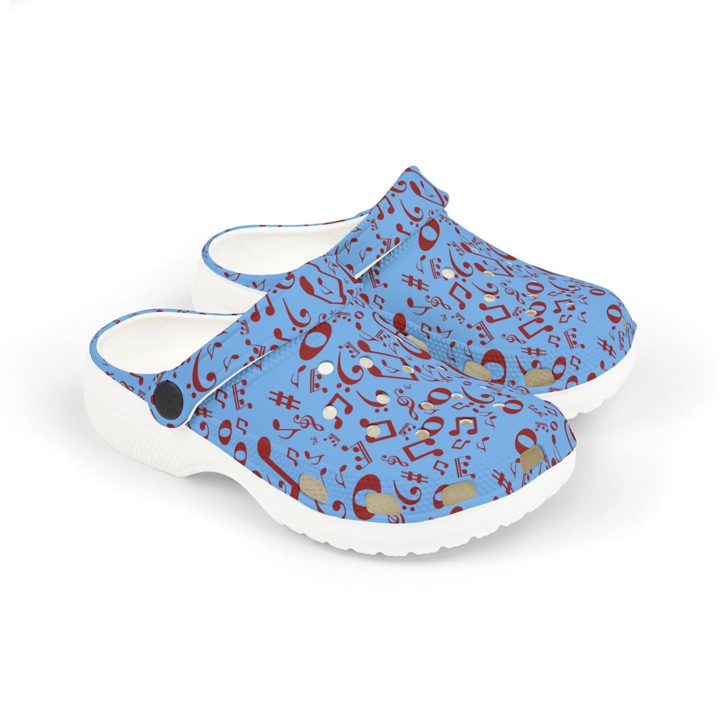 Kid's Musical Note Clogs, Fun Foam Shoes for Kids, Stylish Summer Footwear, Ideal Gift for Birthdays and Celebrations, Vibrant Music [...]