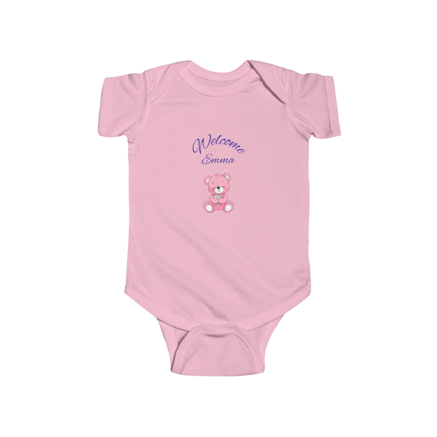 Welcome Emma Baby Bear Bodysuit