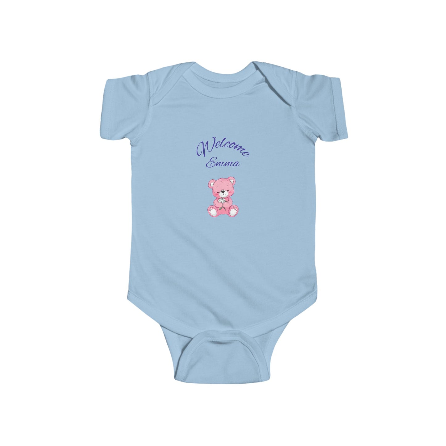 Welcome Emma Baby Bear Bodysuit