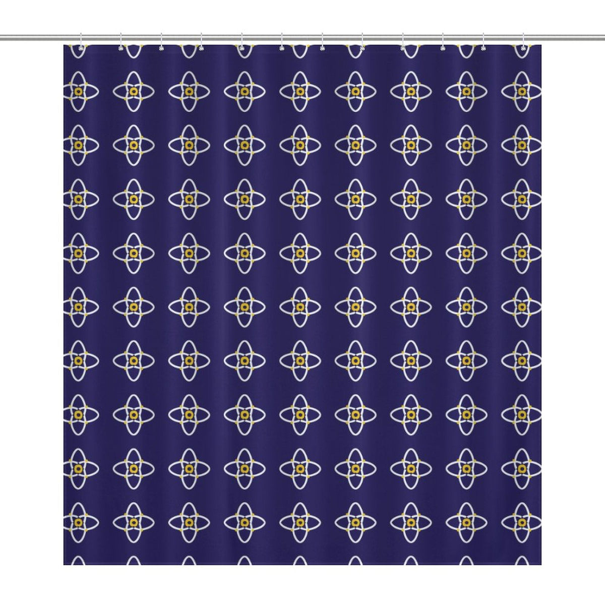 Blue Shower Curtain