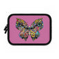 Colorful Butterfly Laptop Sleeve for Women, Boho Tech Case, Laptop Bag, Gift for Students, Mother's Day, Colorful Design