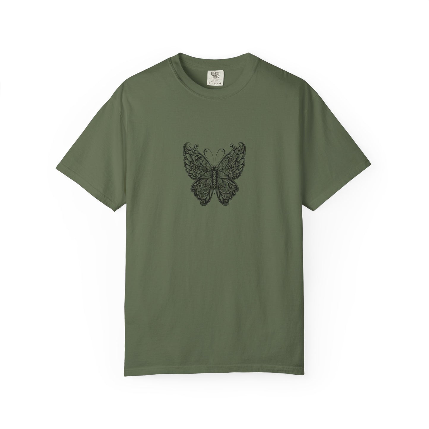 Bohemian Butterfly T-shirt, Unisex Clothing, Nature Inspired Tee, Gift for Her, Casual Wear, Summer Fashion