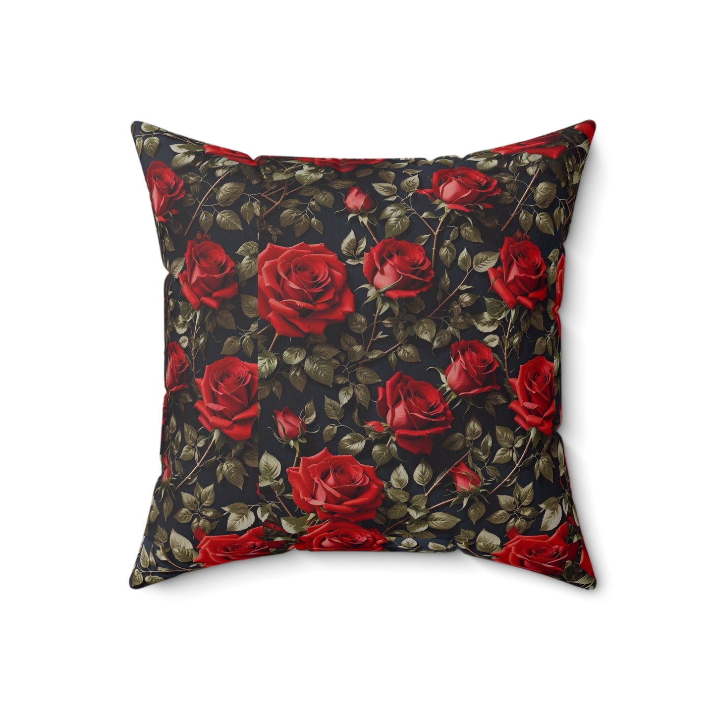 Elegant Floral Decorative Pillow, Rose Flower Cushion, Cozy Home Decor, Gift Idea for Weddings, Birthdays, Housewarming