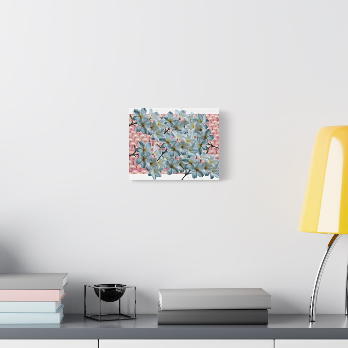 Floral Canvas Art Print - Elegant Home Decor, Botanical Wall Art, Gift for Her, Mother's Day Decoration, Vibrant Flower Artwork