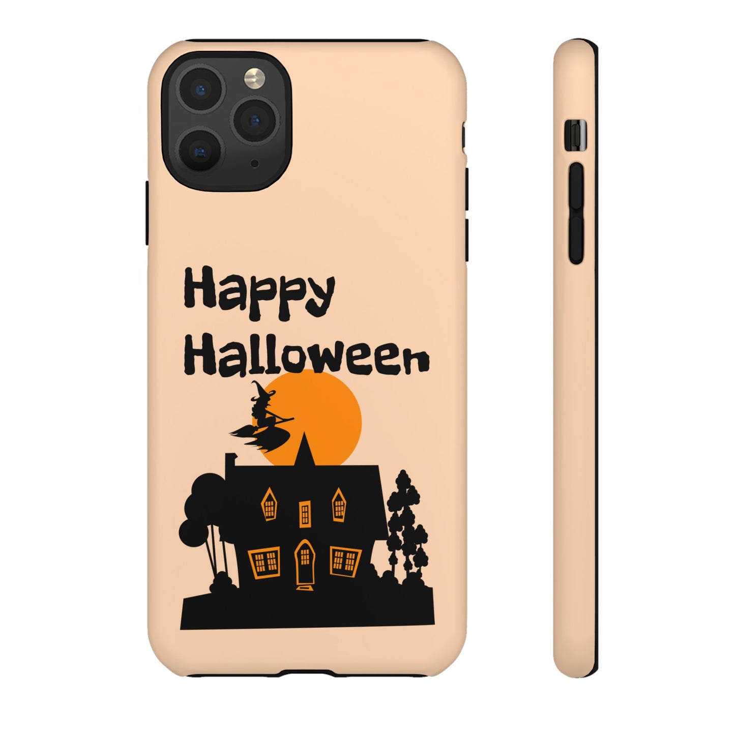 Halloween Phone Case, Spooky Mobile Cover, Tough Case for Phone, Witch Design, Fall Decor, Unique Gift for Halloween