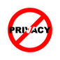Anti-Privacy Kiss-Cut Stickers for Laptop & Decor