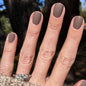 Red short square manicure classic solid color 365nails – Image 9