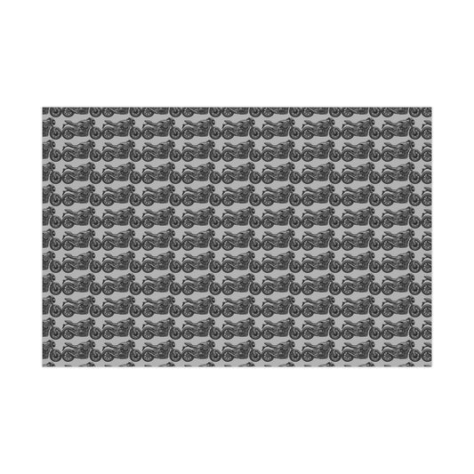 Motorcycle Gift Wrap Papers, Biker Party Wrapping Paper, Motorcycle Lover Presents, Unique Gift Wrap, Birthday and Christmas Wrapping