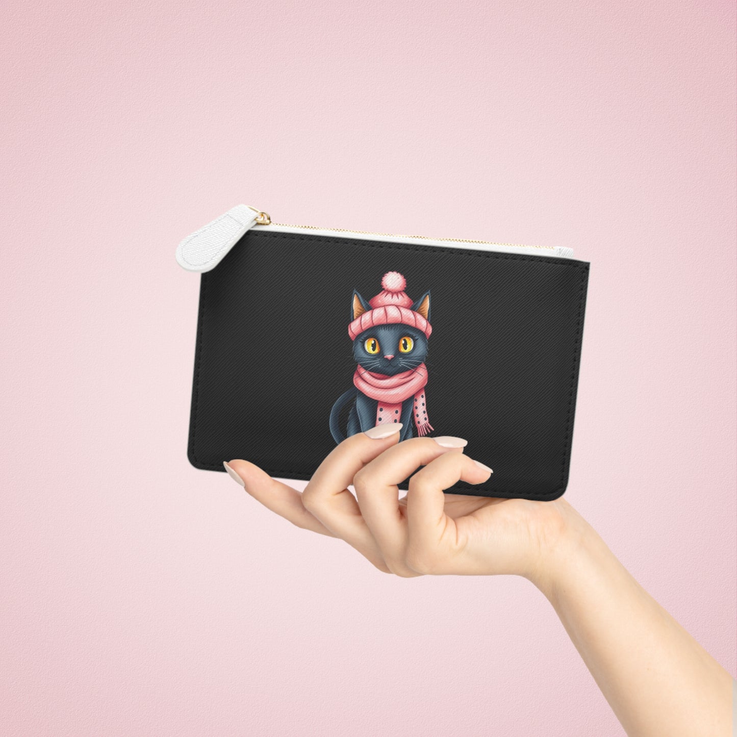 Mini Clutch Bag - Cat