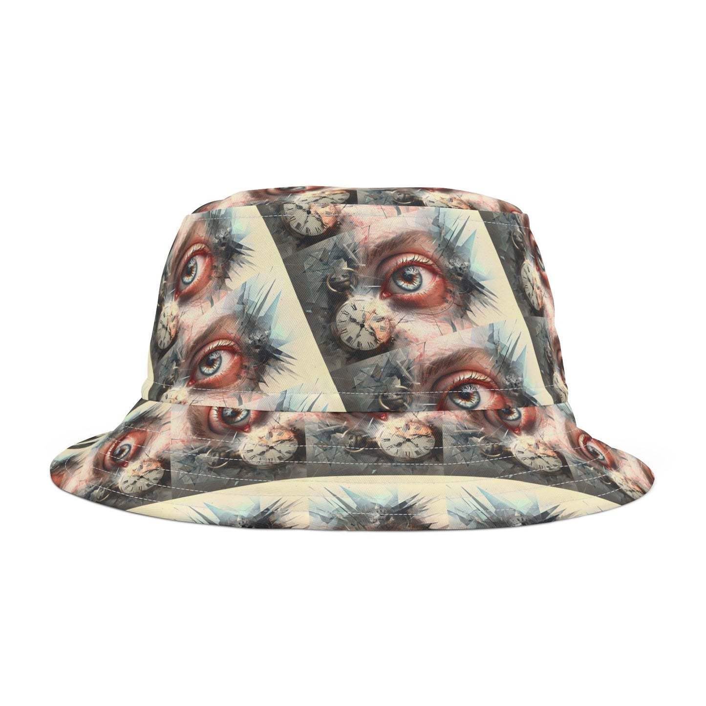 Artistic Cat Bucket Hat, Trendy Animal Hat