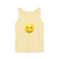 Smiley Face Tank Top, Summer Shirt, Casual Wear, Beach Outing, Gift for Friends, Positive Vibes Apparel
