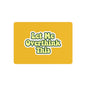 Funny Metal Wall Art Sign, Let Me Overthink This, Office Decor, Home Wall Art, Gift for Thinkers, Quirky Home Sign