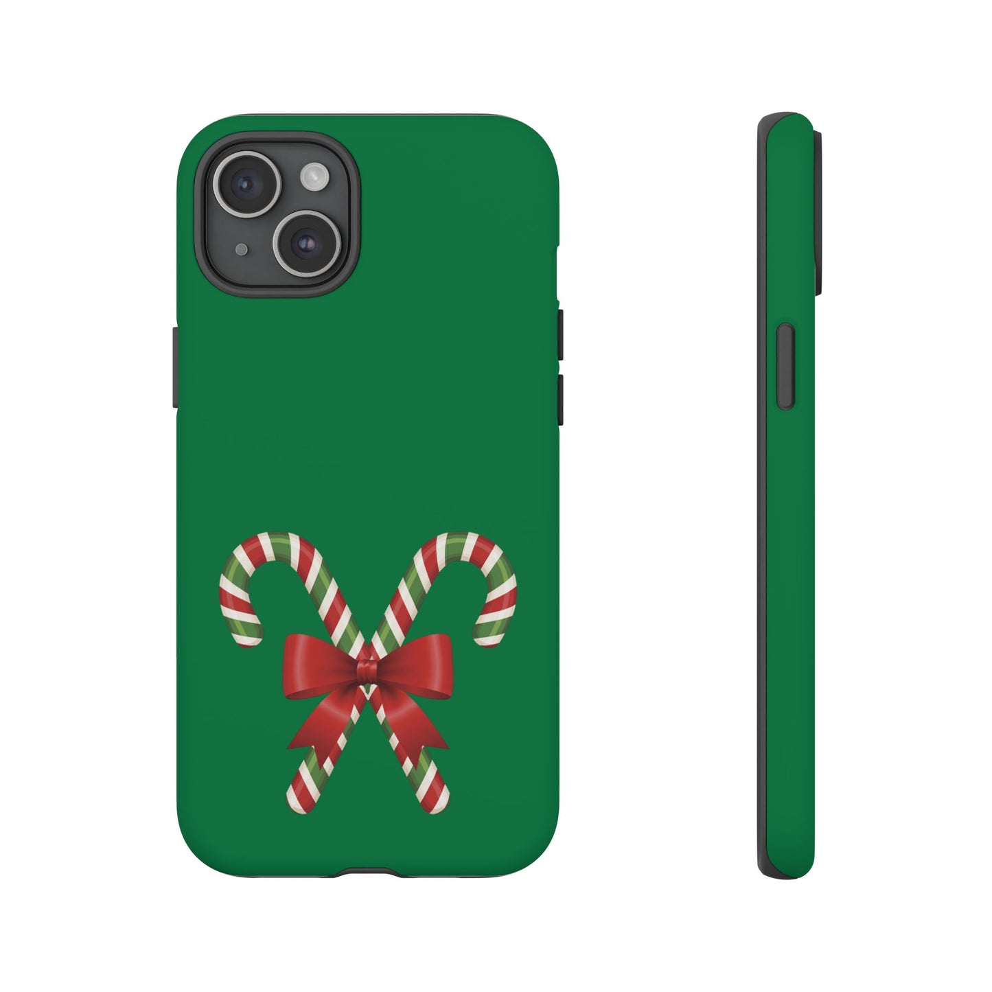 Candy Cane Phone Case: Holiday Spirit, Festive Gift, Cute Accessories, Christmas Decor, Seasonal Style