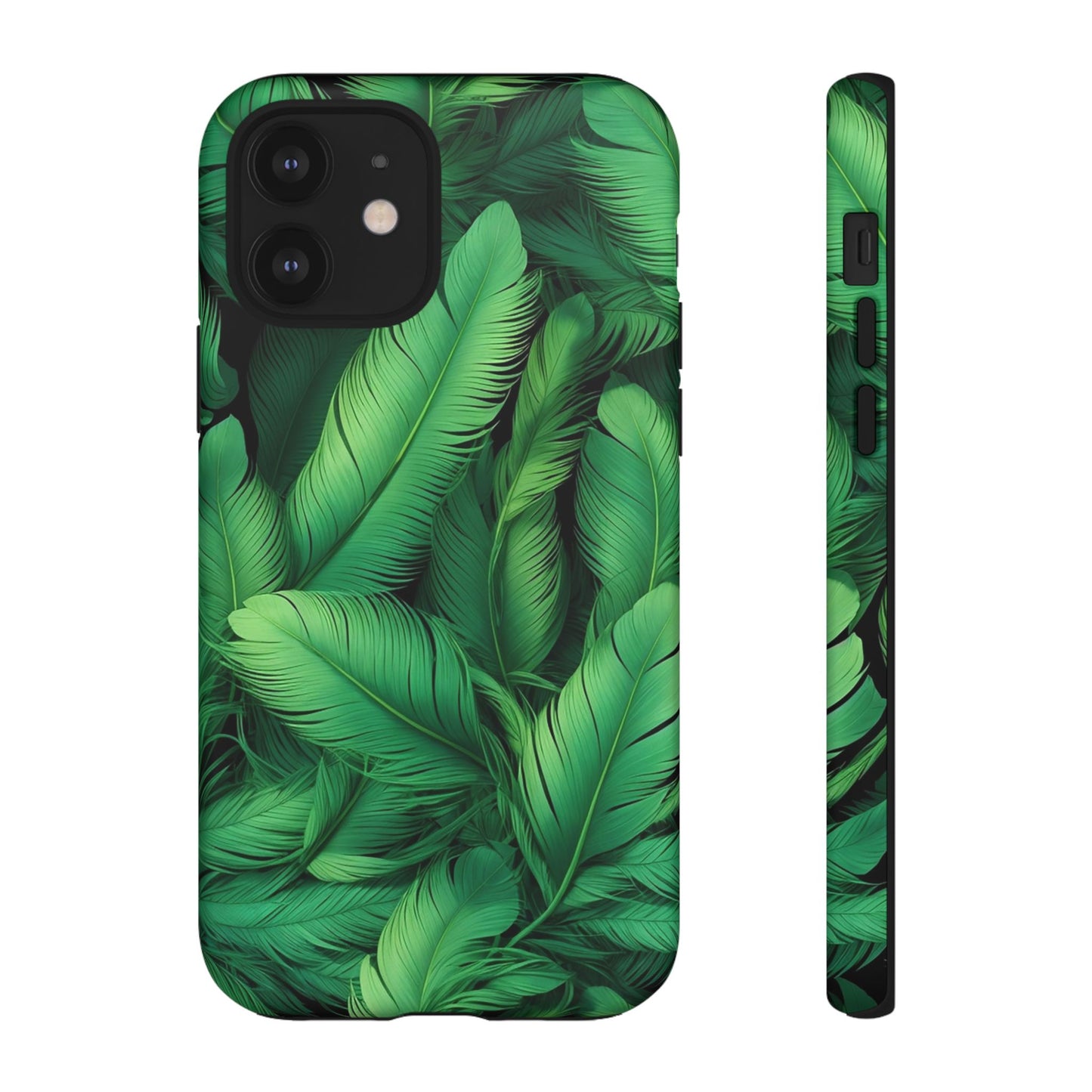 Tough Cases - Tropical Leaf Phone Case, Nature-inspired, Phone Accessory, Gift for Her, Jungle Theme, Eco-Friendly