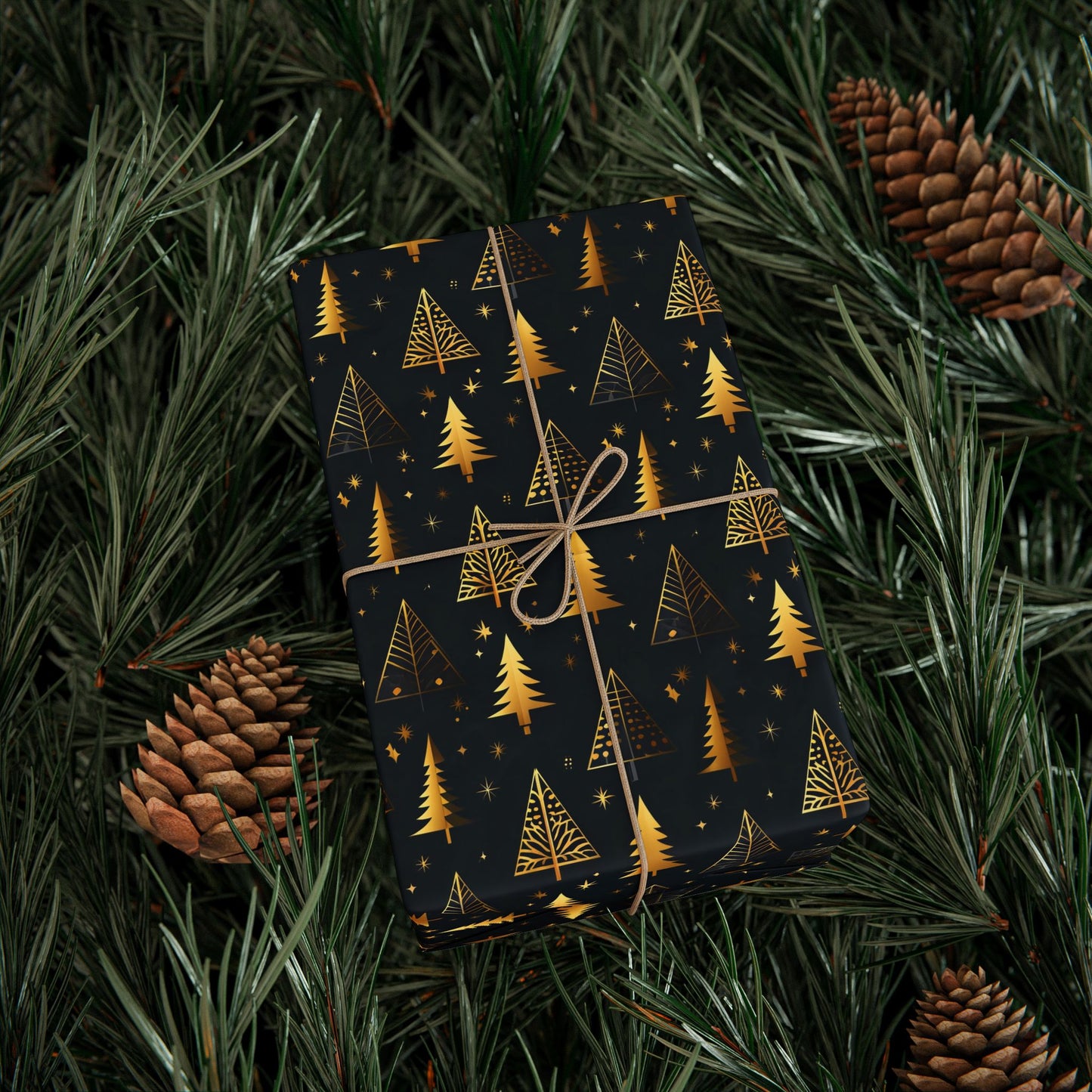 Elegant Holiday Wrapping Paper | Gift Wrap for Christmas, Birthdays, Parties, Eco-Friendly Gift Packaging, Festive Celebration Wrap