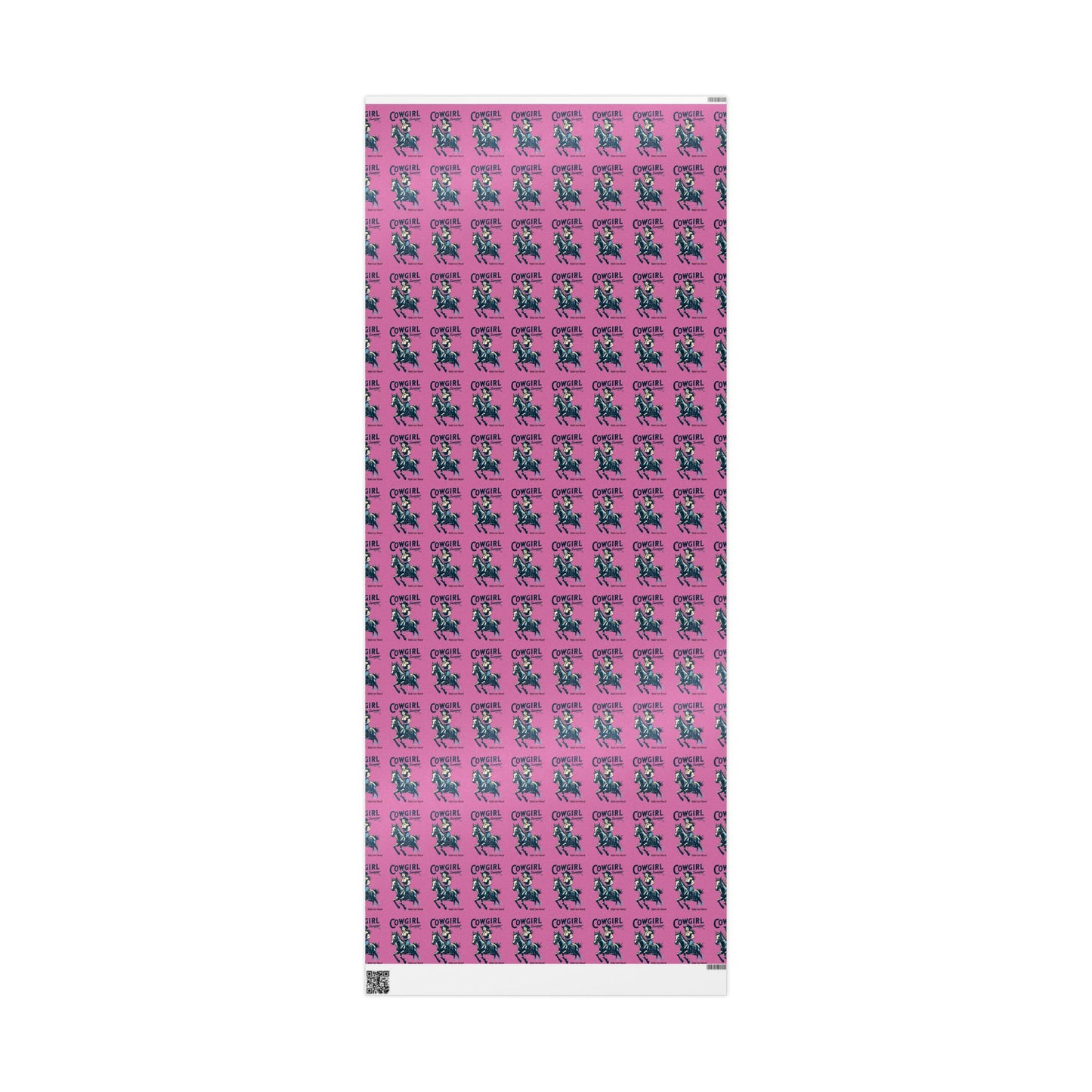Cowgirl Wrapping Paper - Fun Gift Wrap for Birthdays, Western Theme Parties, Cowgirl Decor, Unique Gift Wrapping, Cute Cowgirl Print