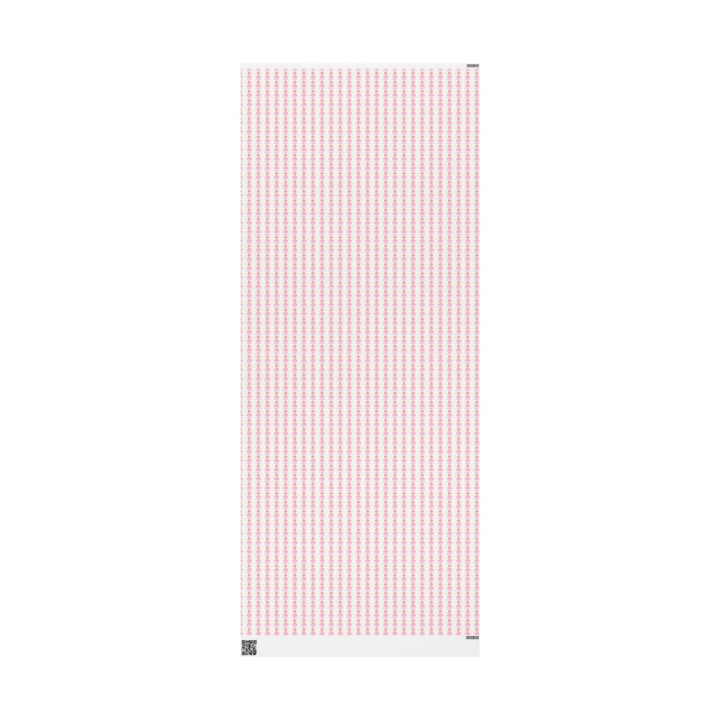 Pink Heart Pattern Wrapping Paper Roll — Cute Valentine & Birthday Gift Wrap