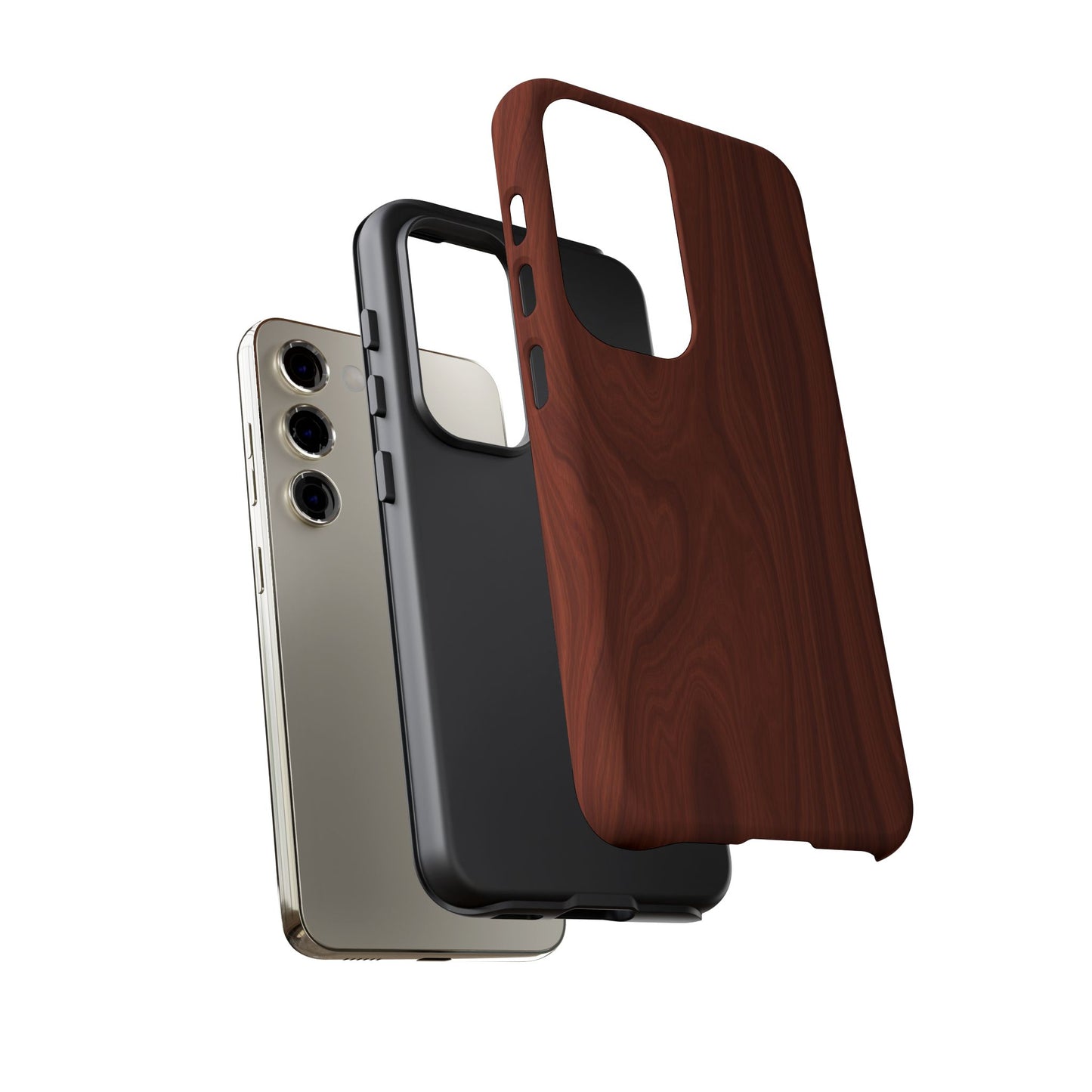 Wood Grain Phone Case, Natural Look, Tough Cases, Durable Protection, Unique Gift for Him or Her, Stylish Accessory