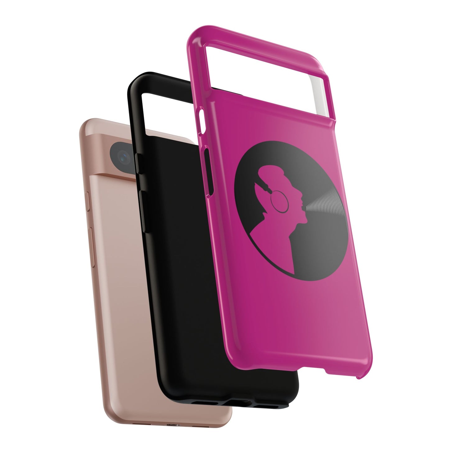 Stylish Phone Case for Music Lovers, Vibrant Tough Cases, Custom iPhone Cover, Gift for Her, Trendy Accessories