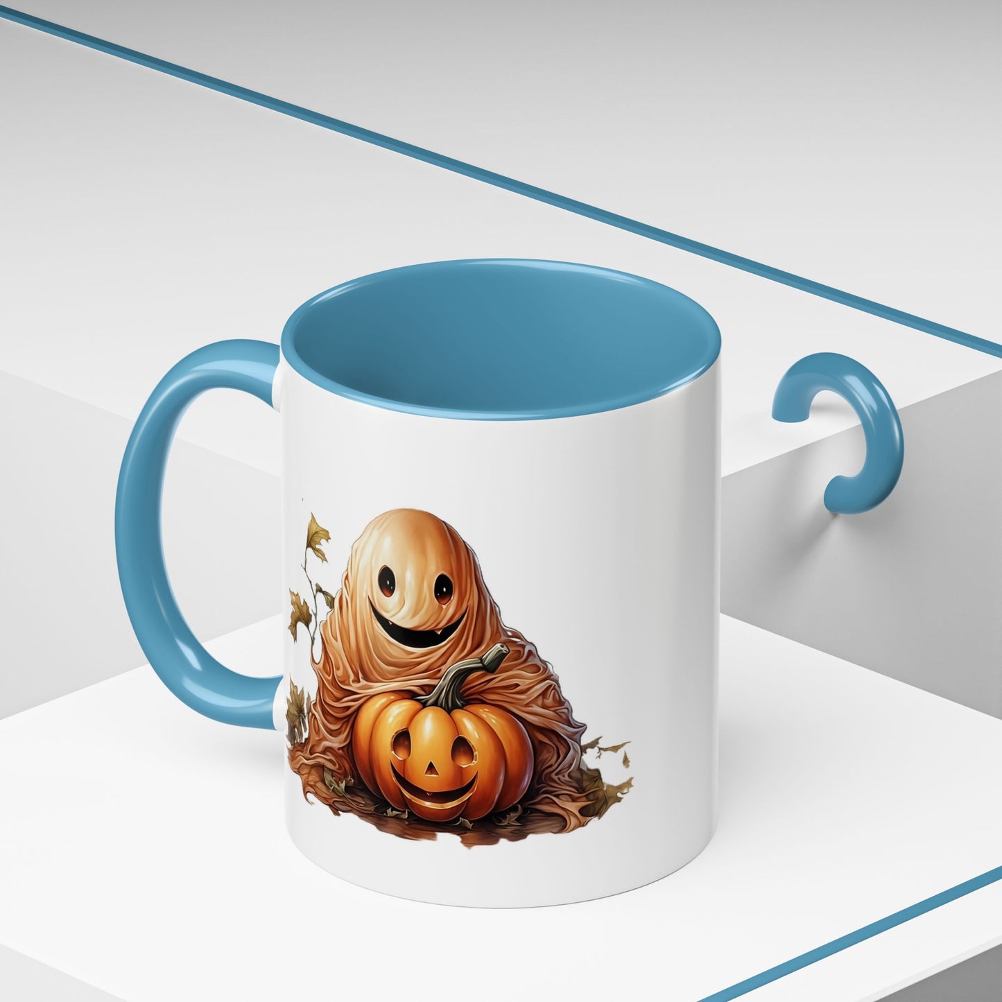 Whimsical Halloween Coffee Mug | Pumpkin-Inspired Drinkware, Cute Fall Decor, Gift for Pumpkin Lovers, Cozy Autumn Vibe