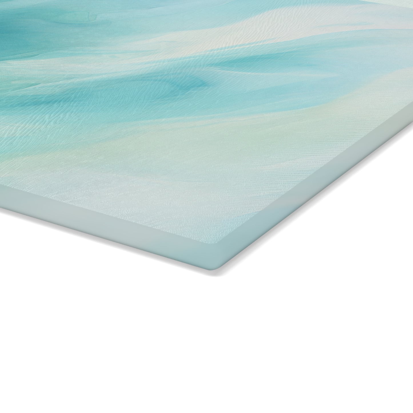 Elegant Blue Glass Cutting Board, Kitchen Decor, Gift for Home Chefs, Modern Serving Tray, Wedding Gift, Housewarming