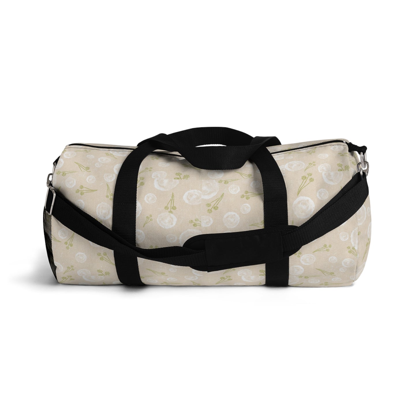 Floral Pattern Duffel Bag - Perfect for Gym, Travel, Weekend Getaways, Yoga, Mother's Day Gift