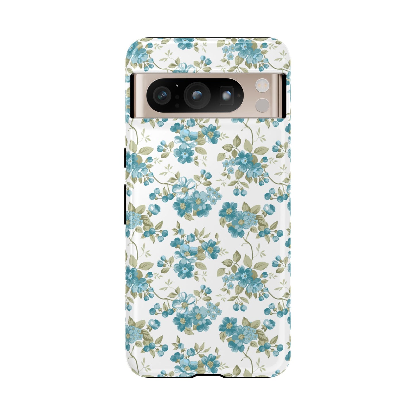 Floral Phone Case - Tough Cases, Durable Phone Cover, Cute Floral Design, Gift for Her, Trendy Phone Accessory, Spring Style
