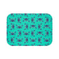 Cute Crab Bath Mat, Coastal Bathroom Decor, Non-Slip Floor Mat, Kids Bathroom Accessory, Summer Beach Theme