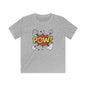 Kids Comic Style Tee - POW! Graphic, Fun T-Shirt, Superhero Apparel, Birthday Gift, Playful Kids Shirt