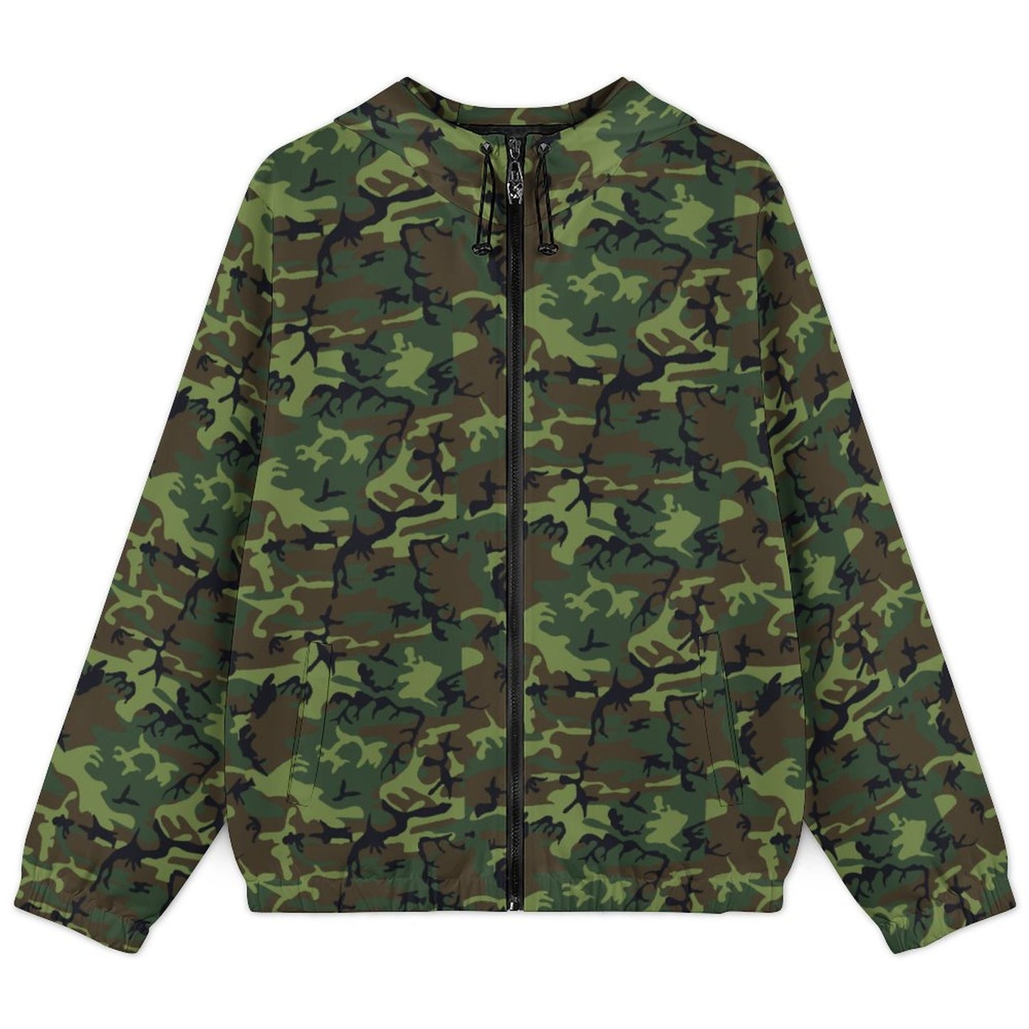 Hooded Short Trench Coat