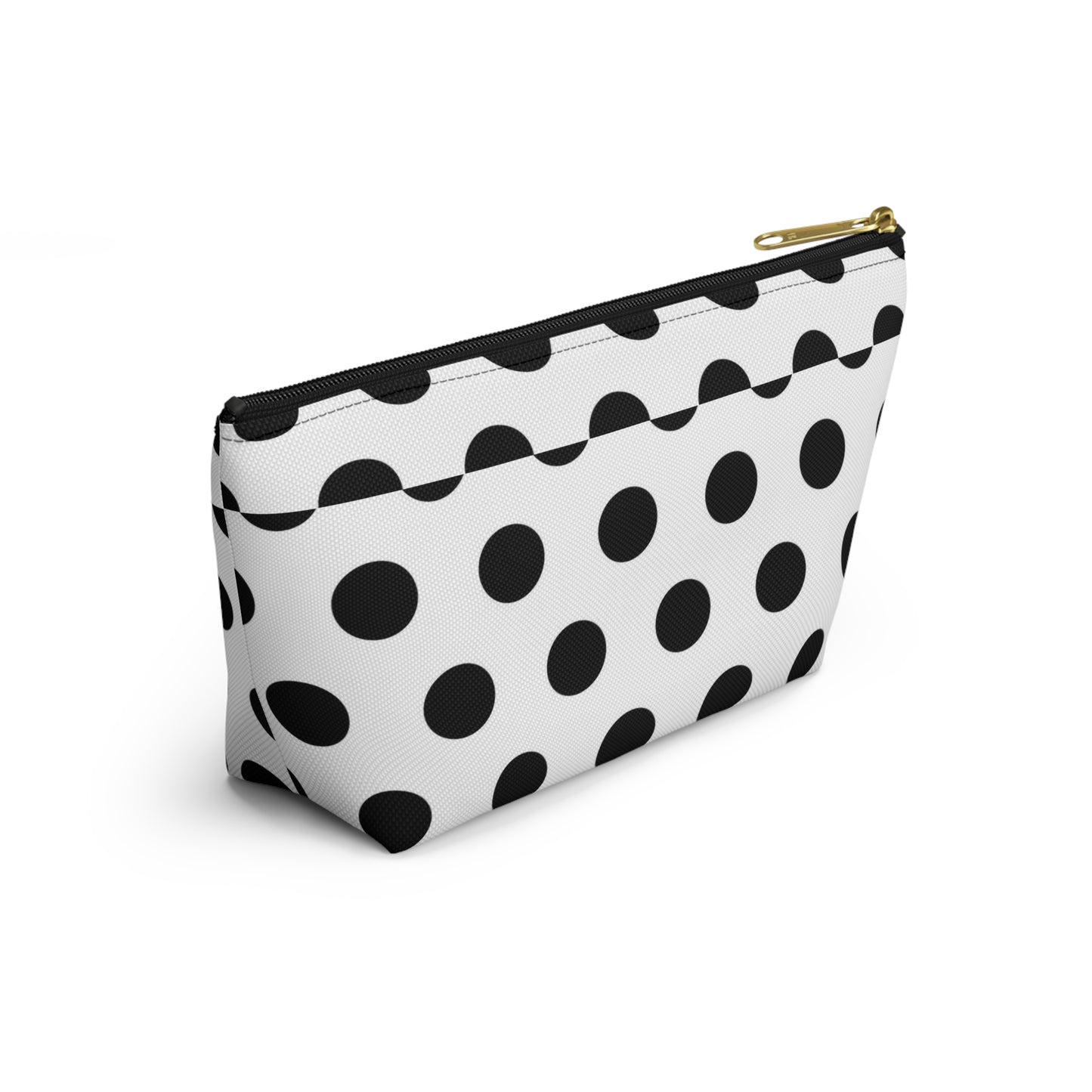 Chic Polka Dot Accessory Pouch, Stylish Makeup Bag, Travel Organizer, Gift for Her, Fun Dot Pattern, Cosmetic Case