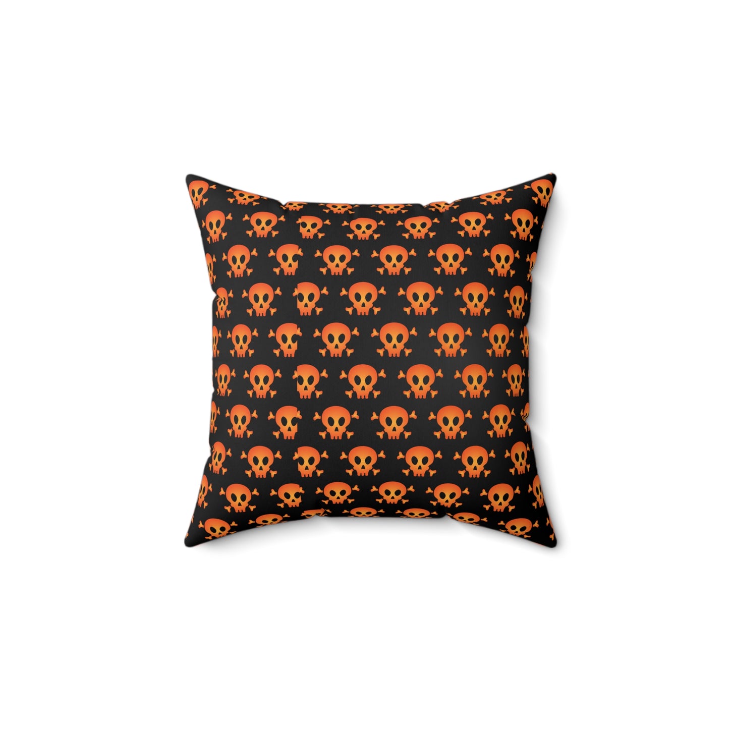 Spun Polyester Square Pillow - Halloween
